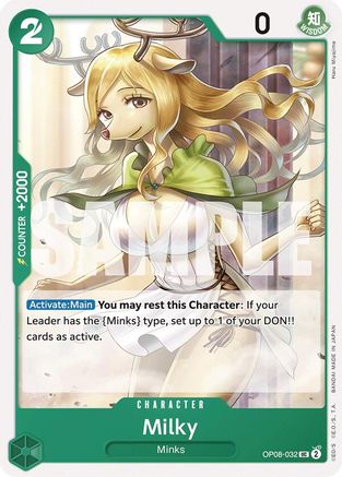 Two Legends  OP08-032 Milky (OP08-032)  - Uncommon
