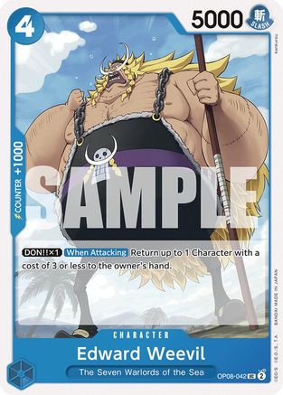 Two Legends  OP08-042 Edward Weevil (OP08-042)  - Uncommon