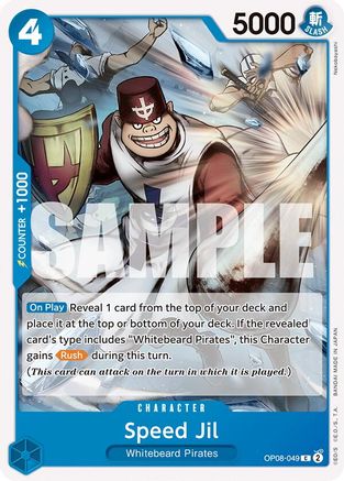 Two Legends  OP08-049 Speed Jil (OP08-049)  - Common