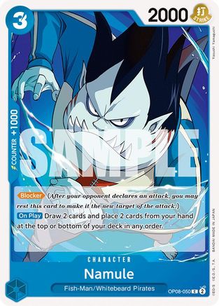 Two Legends  OP08-050 Namule (OP08-050)  - Common