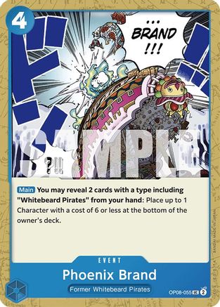 Two Legends  OP08-055 Phoenix Brand (OP08-055)  - Uncommon