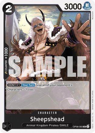 Two Legends  OP08-083 Sheepshead (OP08-083)  - Uncommon