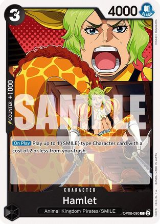 Two Legends  OP08-090 Hamlet (OP08-090)  - Common