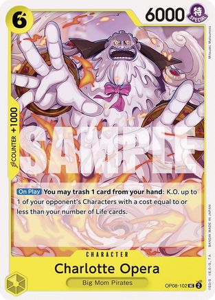 Two Legends  OP08-102 Charlotte Opera (OP08-102)  - Uncommon
