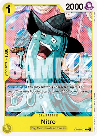 Two Legends  OP08-107 Nitro (OP08-107)  - Common