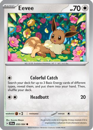 SV Shrouded Fable  050/064 Eevee  - Common