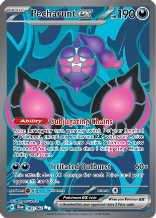 SV Shrouded Fable  085/064 Pecharunt ex  - Holofoil - Ultra Rare