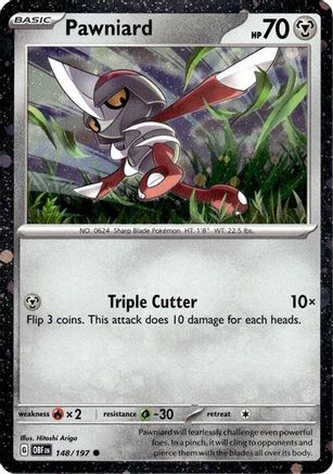 Miscellaneous Cards & Products  148/197 Pawniard  - Holofoil - Promo