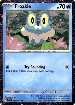 Miscellaneous Cards & Products  056/197 Froakie  - Holofoil - Promo