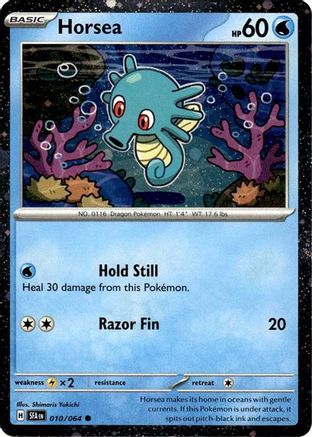 Miscellaneous Cards & Products  010/064 Horsea  - Holofoil - Promo
