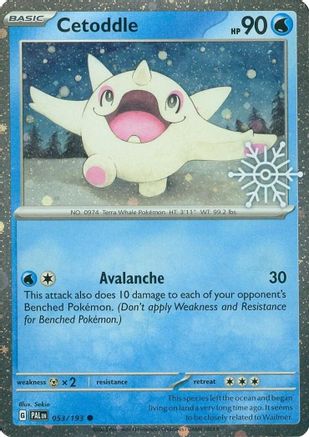 Miscellaneous Cards & Products  053/193 Cetoddle  - Holofoil - Common