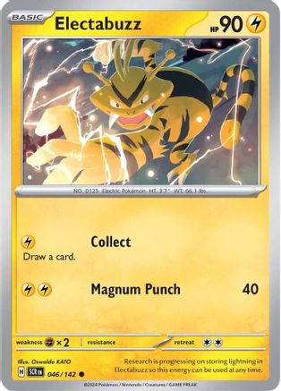SV07 Stellar Crown  046/142 Electabuzz  - Common