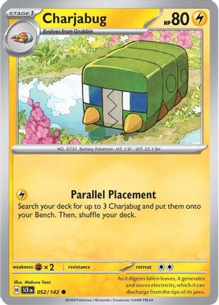 SV07 Stellar Crown  052/142 Charjabug  - Common
