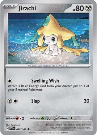 SV07 Stellar Crown  098/142 Jirachi  - Uncommon