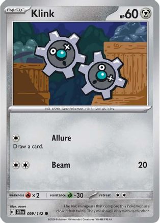 SV07 Stellar Crown  099/142 Klink  - Common