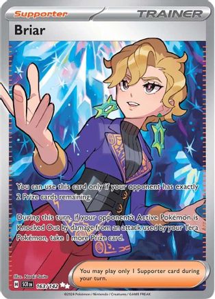 SV07 Stellar Crown  163/142 Briar  - Holofoil - Ultra Rare