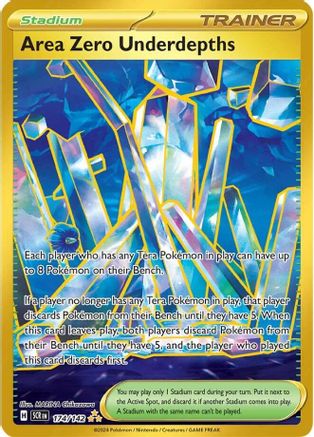 SV07 Stellar Crown  174/142 Area Zero Underdepths  - Holofoil - Hyper Rare