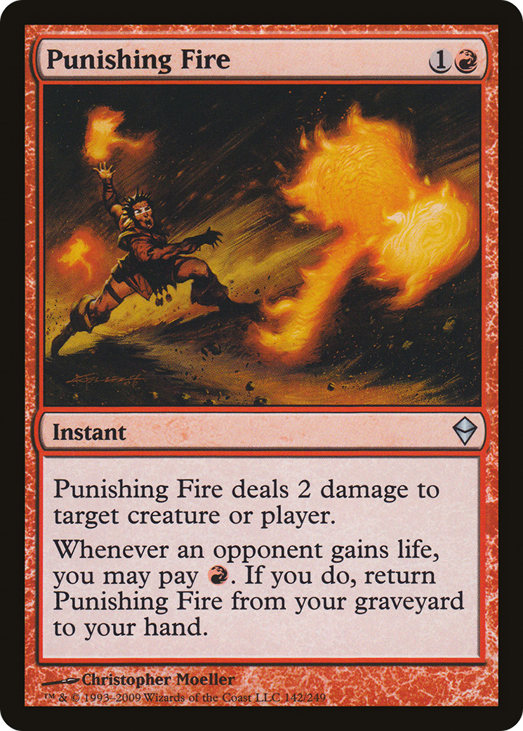 Zendikar - (ZEN-142) - Punishing Fire