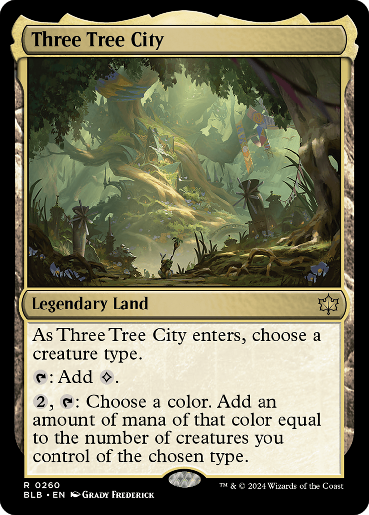 Bloomburrow - (BLB-260) - Three Tree City Foil