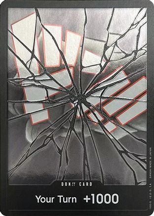 Two Legends  DON!! Card (Shattered) (Double Pack Set Vol. 5)  - Foil - DON!!