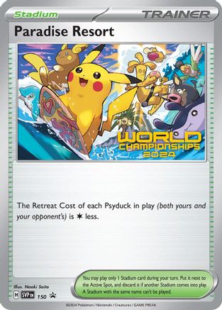 SV Scarlet & Violet Promo Cards  150 Paradise Resort  - Promo