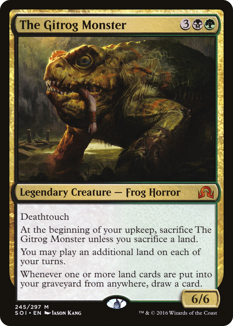Shadows over Innistrad - (SOI-245) - The Gitrog Monster