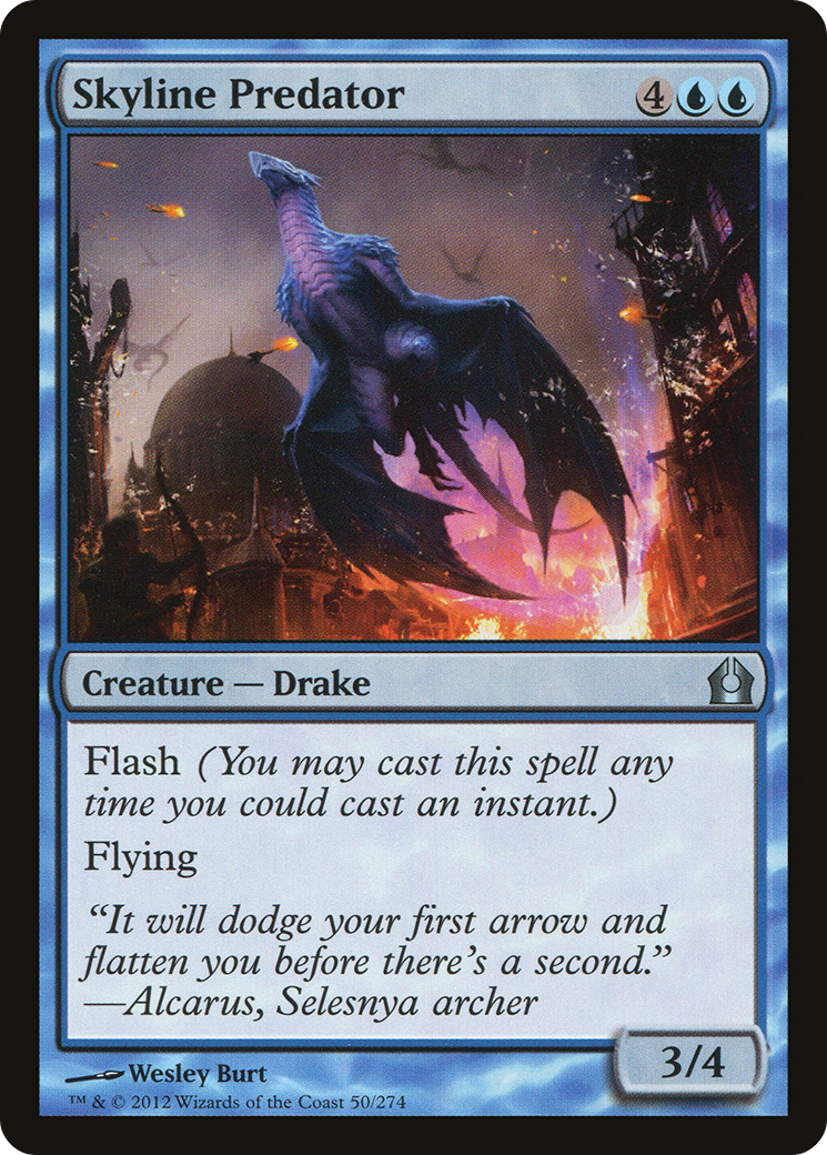 Return to Ravnica - (RTR-050) - Skyline Predator Foil