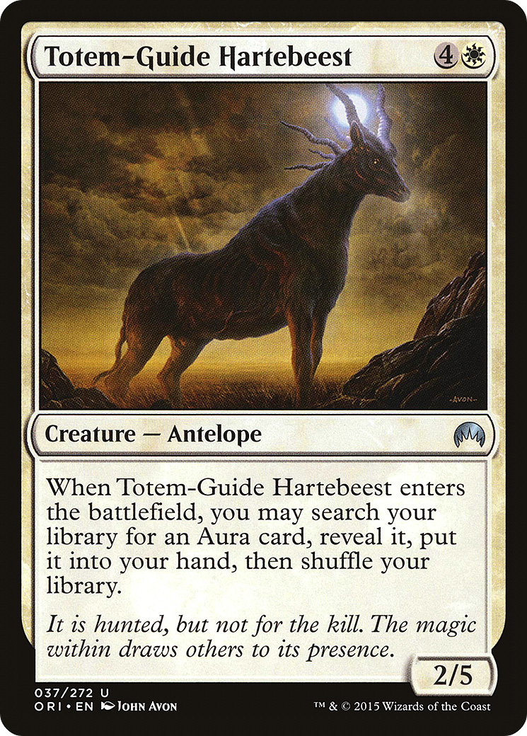 Magic Origins - (ORI-037) - Totem-Guide Hartebeest