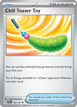 SV08 Surging Sparks  166/191 Chill Teaser Toy  - Uncommon