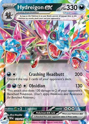 SV08 Surging Sparks  119/191 Hydreigon ex  - Holofoil - Double Rare