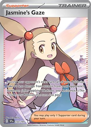 SV08 Surging Sparks  233/191 Jasmine's Gaze  - Holofoil - Ultra Rare