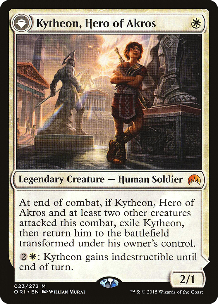 Magic Origins - (ORI-023) - Kytheon, Hero of Akros: (originpwdfc)