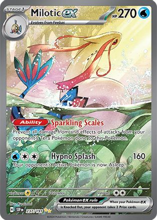 SV08 Surging Sparks  237/191 Milotic ex  - Holofoil - Special Illustration Rare