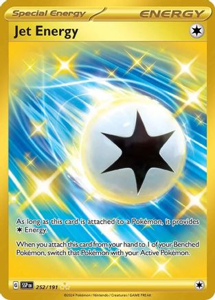 SV08 Surging Sparks  252/191 Jet Energy  - Holofoil - Hyper Rare