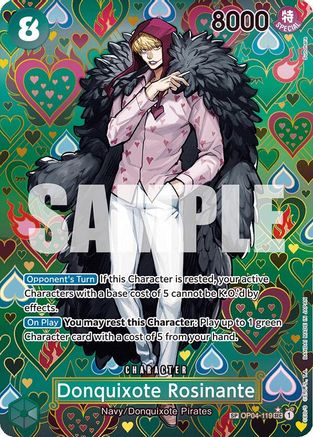 Emperors in the New World  OP04-119 Donquixote Rosinante (SP) (OP04-119)  - Foil - Secret Rare