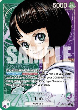 Emperors in the New World  OP09-022 Lim (022) (Parallel) (OP09-022)  - Foil - Leader