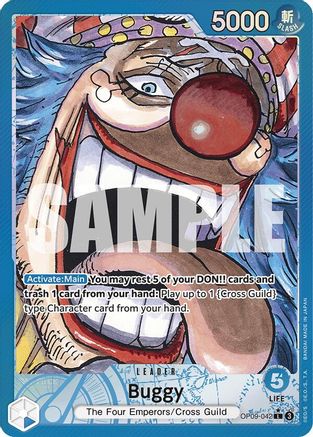 Emperors in the New World  OP09-042 Buggy (042) (Parallel) (OP09-042)  - Foil - Leader