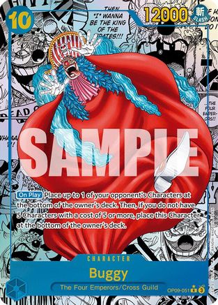 Emperors in the New World  OP09-051 Buggy (051) (Manga) (OP09-051)  - Foil - Rare