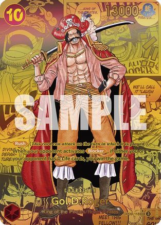 Emperors in the New World  OP09-118 Gol.D.Roger (Manga) (OP09-118)  - Foil - Secret Rare