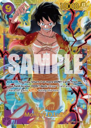 Emperors in the New World  OP09-119 Monkey.D.Luffy (119) (OP09-119)  - Foil - Secret Rare