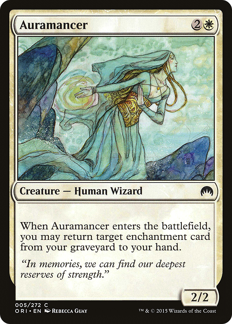 Magic Origins - (ORI-005) - Auramancer Foil