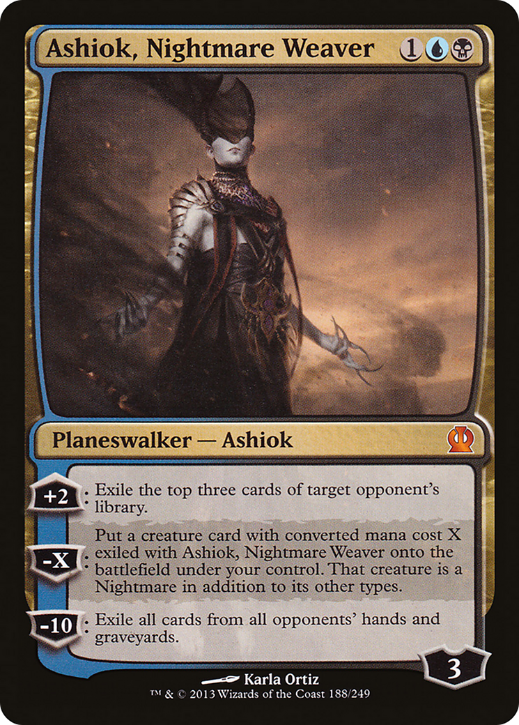 Theros - (THS-188) - Ashiok, Nightmare Weaver