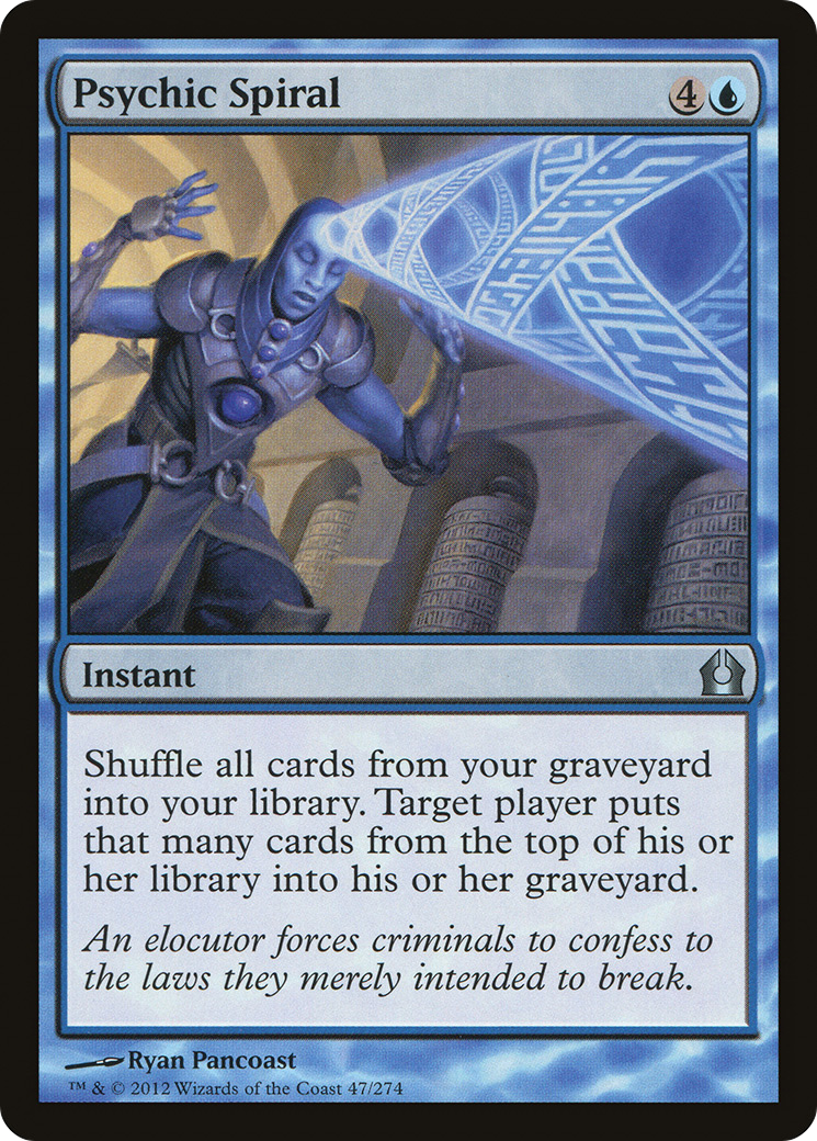 Return to Ravnica - (RTR-047) - Psychic Spiral