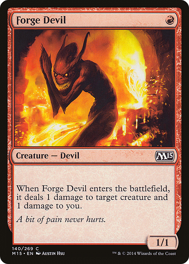 Magic 2015 - (M15-140) - Forge Devil