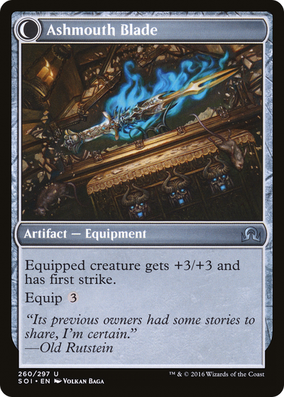 Shadows over Innistrad - (SOI-260) - Neglected Heirloom: (Double Faced Transform) Foil