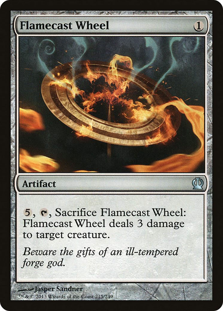 Theros - (THS-215) - Flamecast Wheel Foil