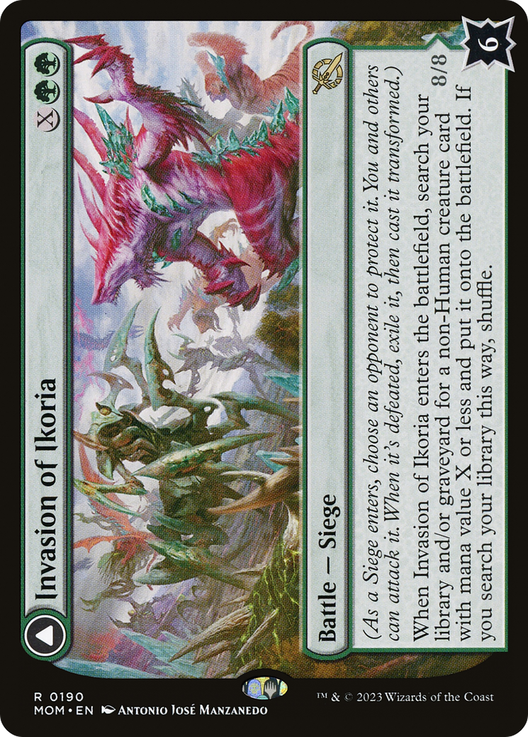 March of the Machine - (MOM-190) - Invasion of Ikoria Foil