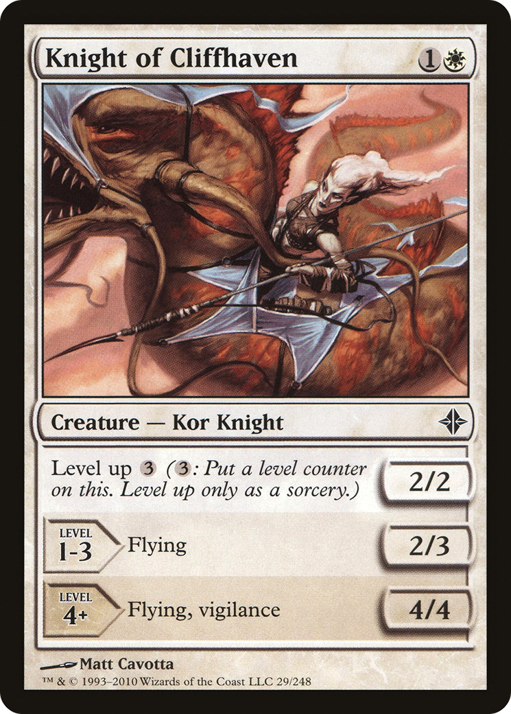 Rise of the Eldrazi - (ROE-029) - Knight of Cliffhaven