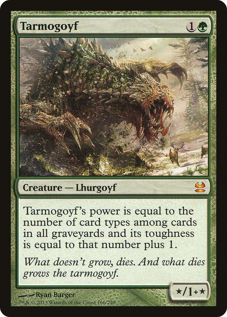 Modern Masters - (MMA-166) - Tarmogoyf Foil