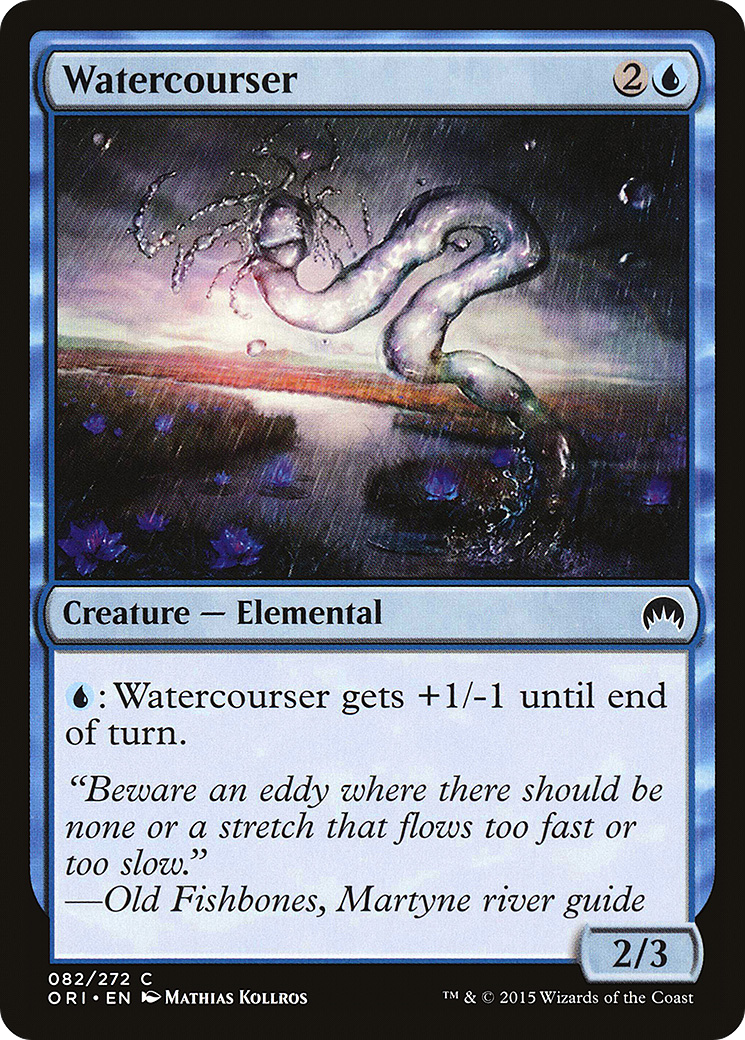 Magic Origins - (ORI-082) - Watercourser Foil